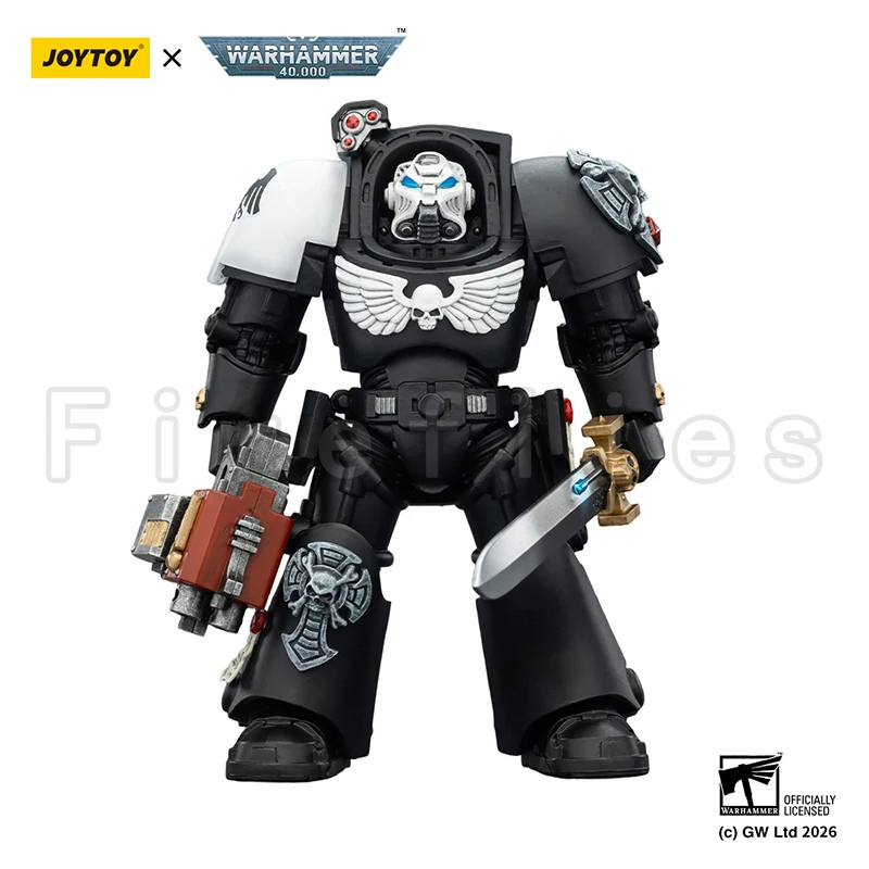 1/18 JOYTOY 40K Black Templars Dark Angels Imperial Fists White Scars Salamanders Action Figure — view 10