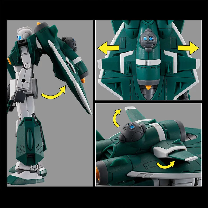 BANDAI Box HG RGM-79U GM SLOEP EFSF PROTOTYPE AMPHIBIOUS MOBILE SUIT Model Action Figure — view 5