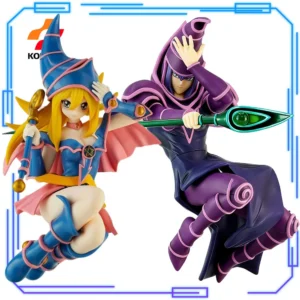 In Stock KONAMI Original Genuine Anime Yu-Gi-Oh! Duel Monsters Dark Magician Girl Collections Model Toy Figures Birthday Gift