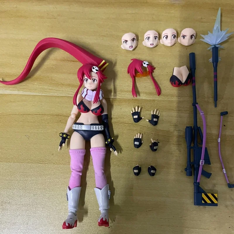 Aniplex+ Buzzmod Tengen Toppa Gurren-Lagann Yoko Littner 15cm Action Model Figurine Collectible Figure — view 5