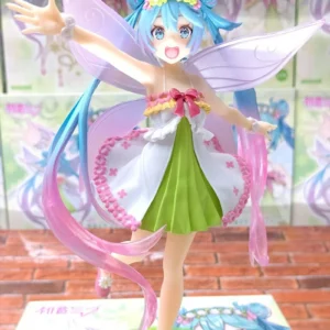 In Stock Genuine Taito Hatsune Miku  Four Seasons Series‌ 3rd Season Spring Ver. Pvc Collectibles Model Flower Fairy Miku Toy
