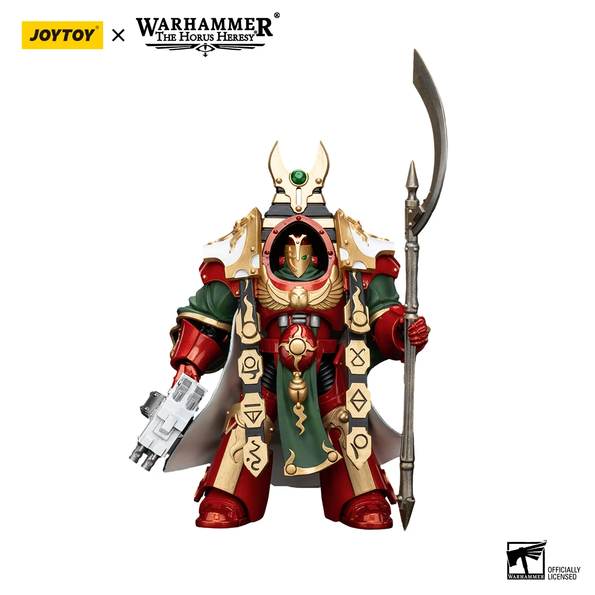 JOYTOY Warhammer 40k 1/18 14.3cm Thousand Sons Legion Praetor in Cataphractii Terminator Action Figure — view 3