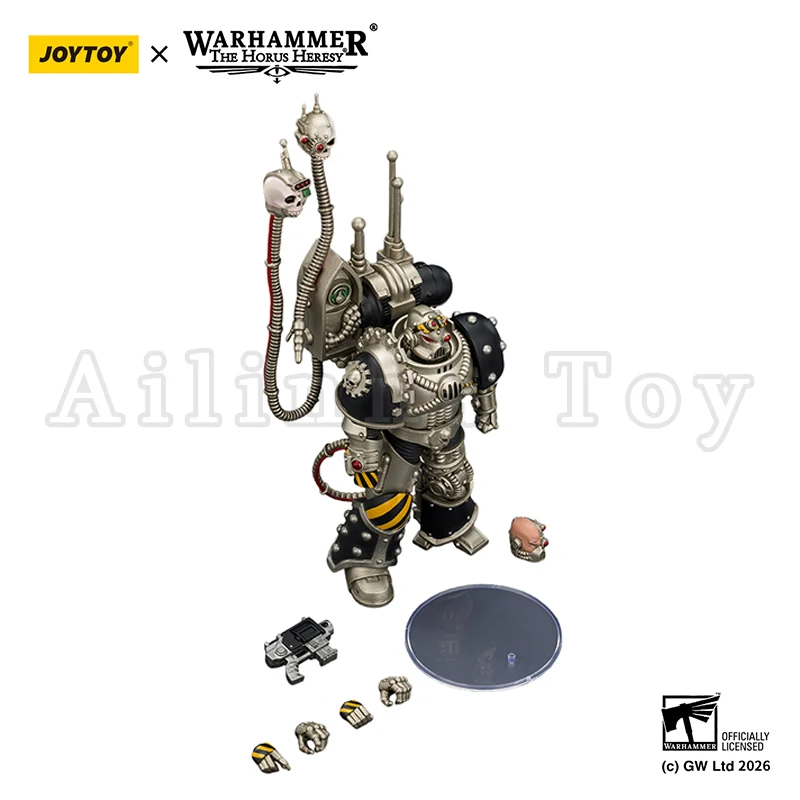 JOYTOY 1/18 the Horus Heresy Iron Warriors Legion Praevian with Bolt Pistol Action Figure — view 6