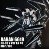 DABAN 6619 RX-93 V MG 1/100 Ver.Ka NU Assembly Model Kit Robot