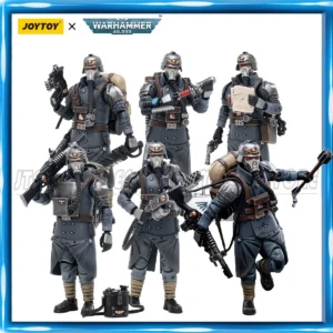 JOYTOY Warhammer 40K1/18 Astra Militarum Death Korps of Krieg Veteran Squad Model Action Figure