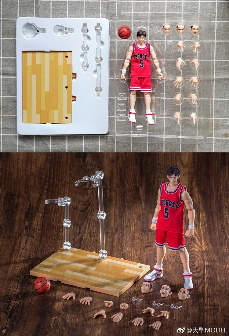 GREAT GT Dasin Play Basketball Sakuragi Mitsui Rukawa Ryota Kogure Ayako SENDOH Action Figure — view 14