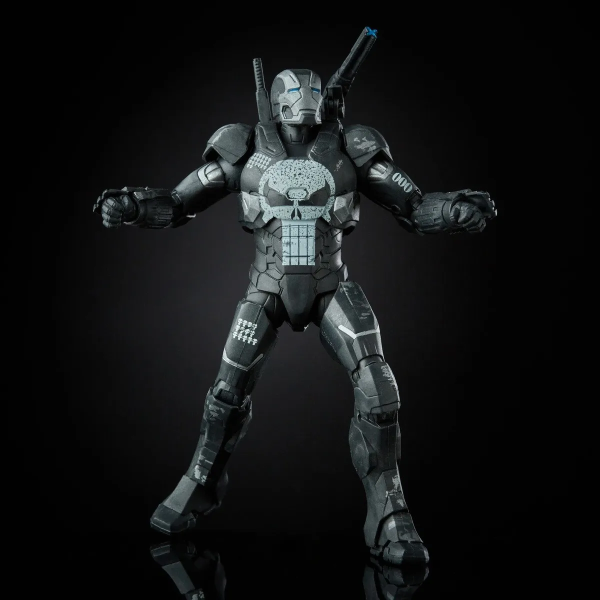 Marvel Legends 80th Anniversary Punisher War Machine 6" Collectable Model Action Figure — view 3