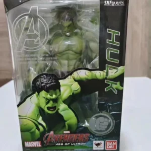Bandai Original MODEL KIT SHF Avengers 2 Hulk  Anime Action Figure Model Toys  Model Gifts for Boys Foam Box Packaging