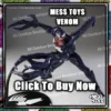 Mess Venom Lethal Neighbor Spider Man Symbiotic Black Suit Messtoys Spiderman Action Figure