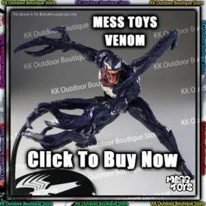NEW Mess Toys Venom Lethal Neighbor Spider Man Symbiotic Black Suit Messtoys Spiderman Anime Action Figure Model Doll Gifts Toys