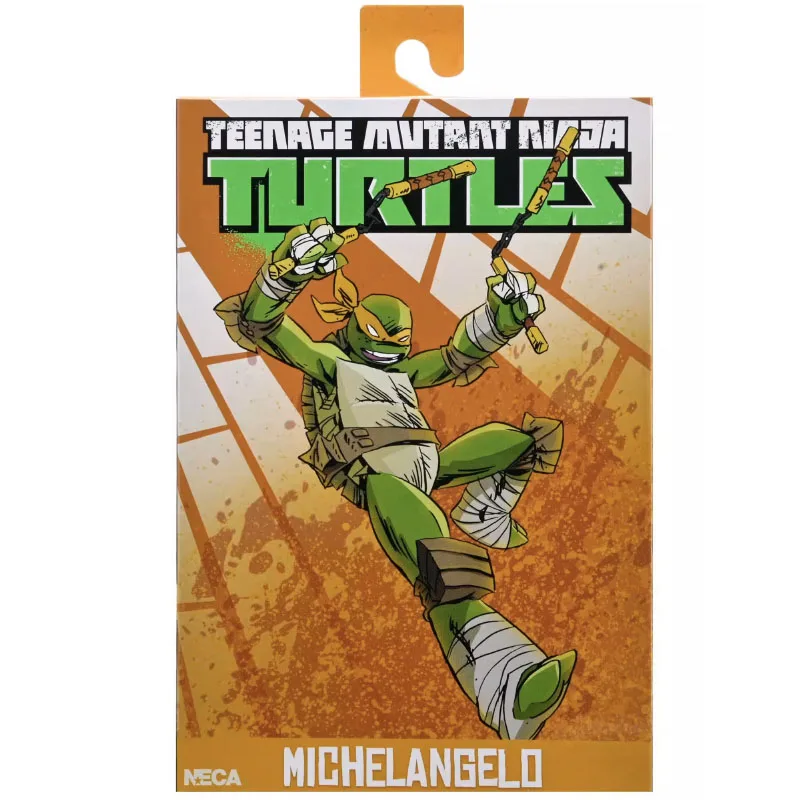 NECA Teenage Mutant Ninja Turtle TMNT Donatello Raphael Leonardo Michelangelo Figuras Manga Collectible Figure — view 3