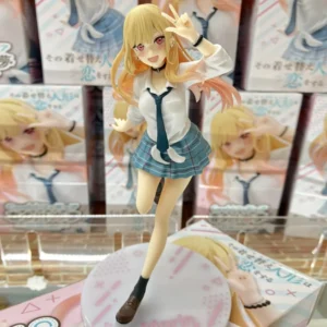 In Stock 18cm My Dress-Up Darling Anime Figure Black Maid Outfit Kitagawa Marin Action Figure Shizuku Kuroe Figurine Model Toy