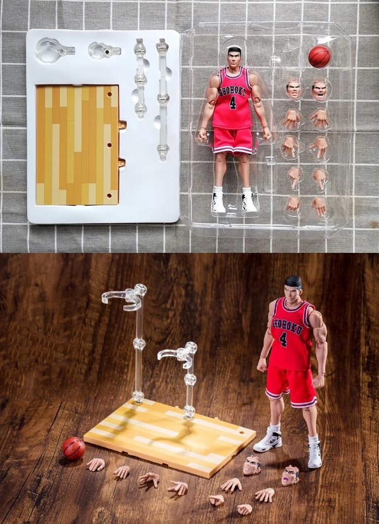 GREAT GT Dasin Play Basketball Sakuragi Mitsui Rukawa Ryota Kogure Ayako SENDOH Action Figure — view 4