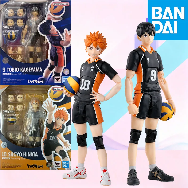 BANDAI S.H.Figuarts 9 TOBIO KAGEYAMA 10 SHOYO HINATA Model Action Figure