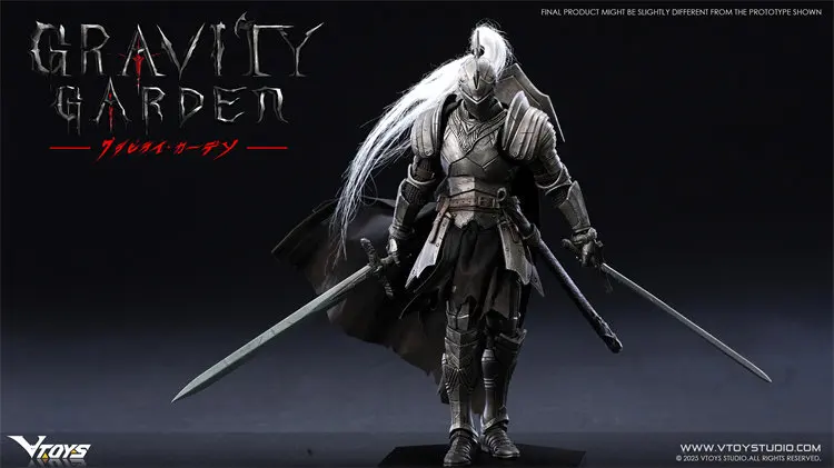 VTOYS VSD011 Silver Moon Knight Gravity Garden 1/12 Scale Anime Model Action Figure — view 6