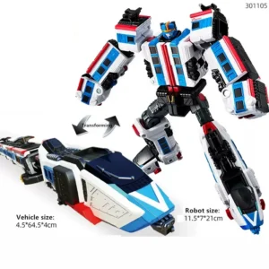 Tobot Deformation Robot 6 in 1 Transforming Car ALPHA Korea Anime Cartoon Action Figure