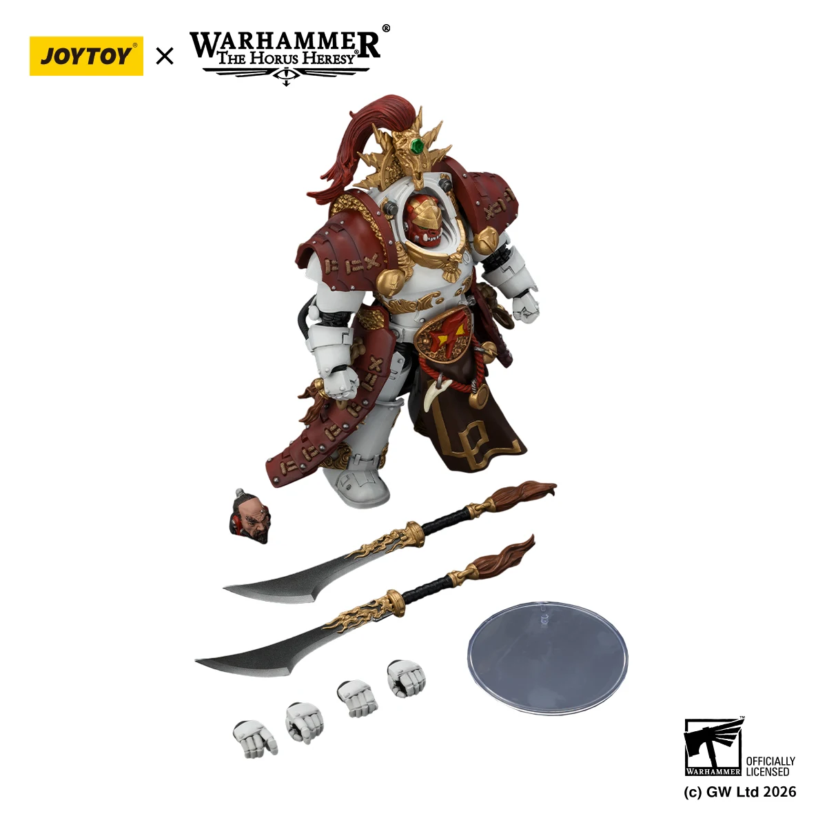JOYTOY Warhammer 40K White Scars Qin Xa 1/18 Figure Selection — view 3