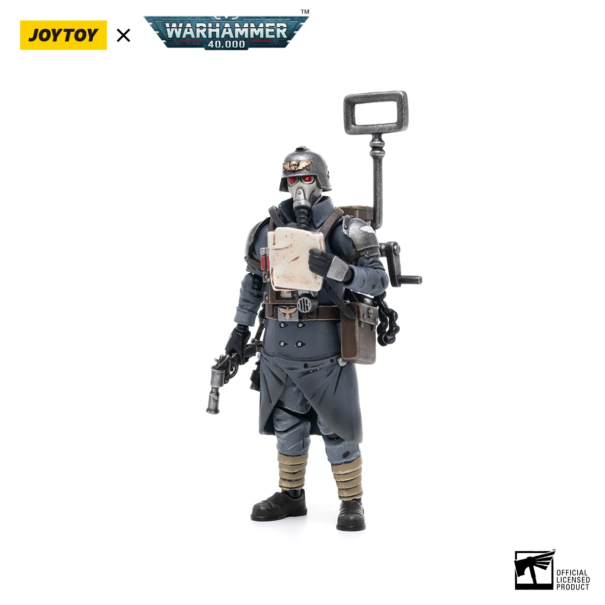 JOYTOY Warhammer 40K1/18 Astra Militarum Death Korps of Krieg Veteran Squad Model Action Figure — view 6