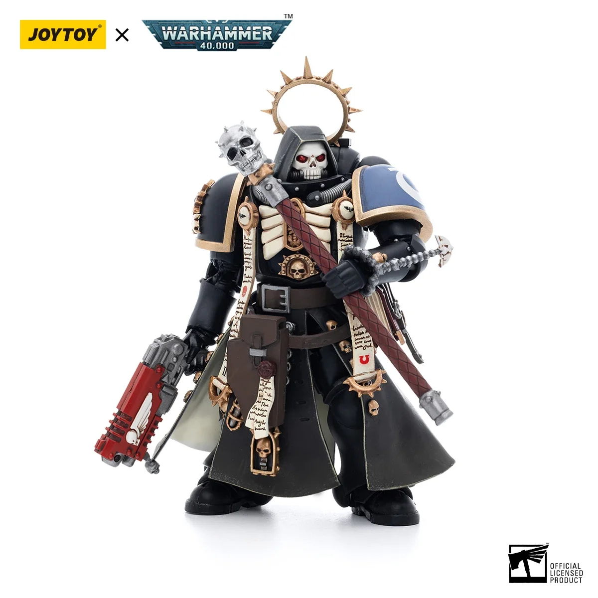 JOYTOY 1/18 Warhammer 40K Ultramarines Primaris Chaplain Brother Varus Model Action Figure — view 7