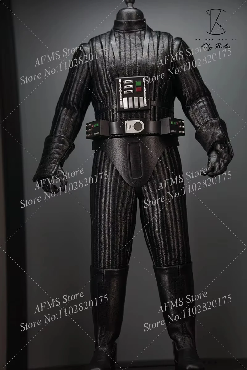 Kelly Studio 1/6 Men Soldier Leather Jumpsuit Cloak Star Wars Darth Vader Action Figure — view 5