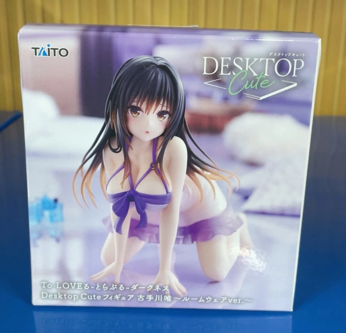 TAiTO Desktop to Love-Ru Darkness Kotegawa Yui Homewear Model Collectible Figure — view 5