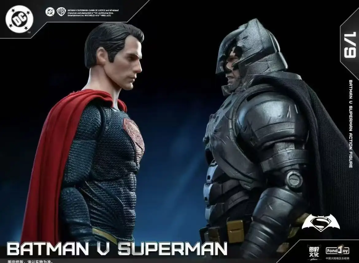 Fondjoy Batman v Superman Armored Battle Damaged Figure Set — view 3