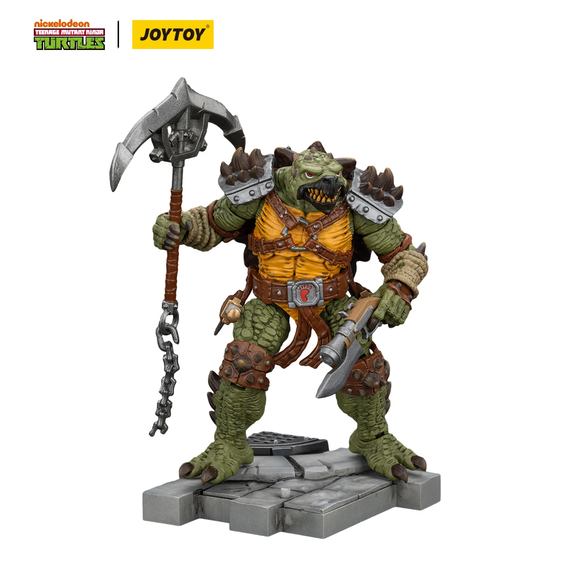 JOYTOY TMNT Slash, Tokka & Krang 1/18 Scale Action Figure Set — view 4