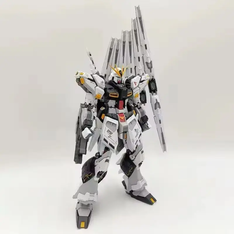 V-TIGER 1/100 VT02 NU Soldier RX-93-v2 Mecha GK Pre-coating Alloy Skeleton Model Action Figure — view 6
