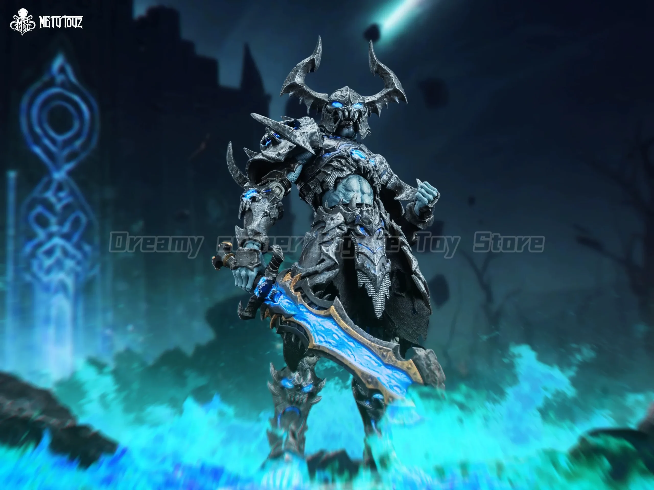 Mety Toyz Death Knight Frostbone Saranor 1/10 Model Action Figure — view 2