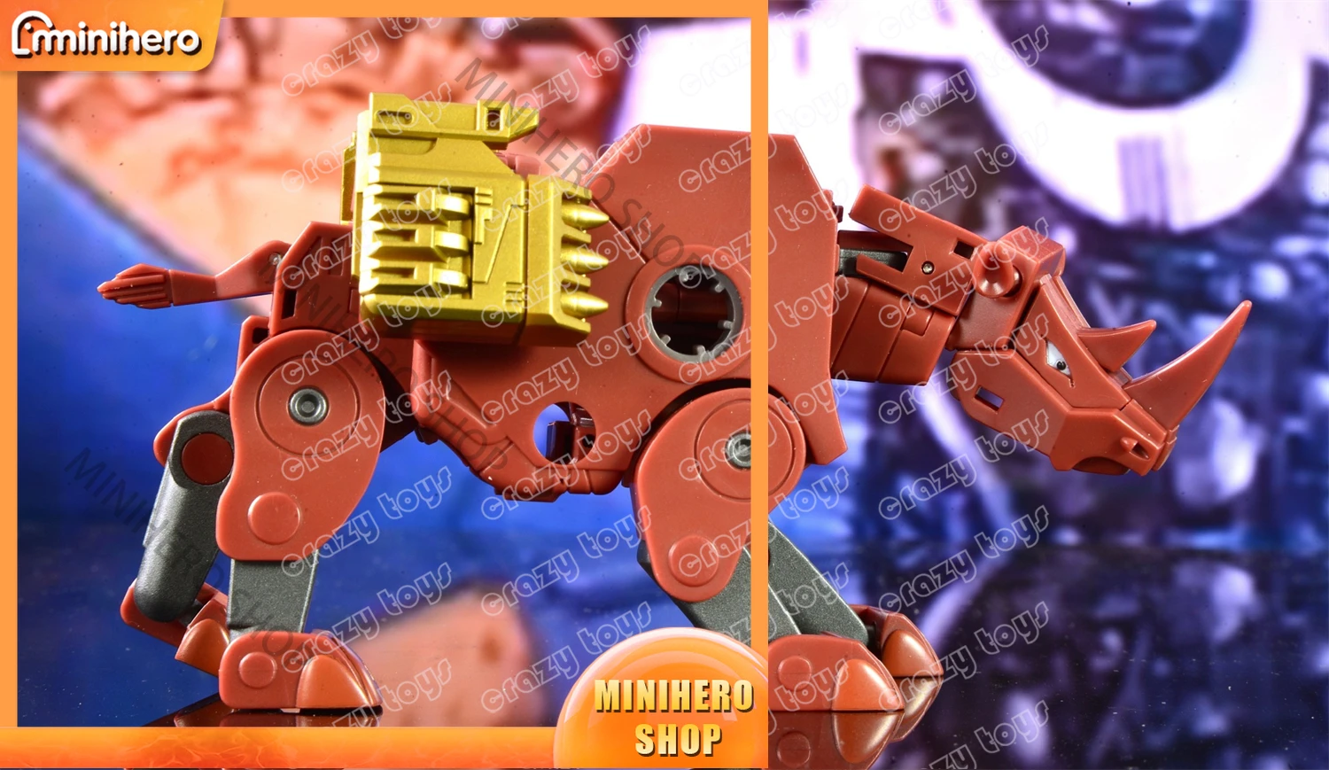 Transformation MMC Ocular Max OX RMX13 FORTE Ramhorn Robot Collectible for Action Figure — view 4