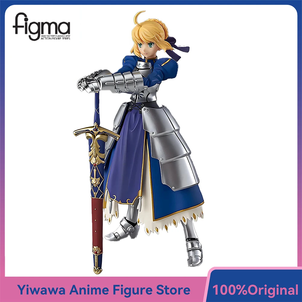 Max Factory figma #227 Saber 2.0 (Fate/Stay Night) (Rerelease) 14cm Popular Anime Action Figure