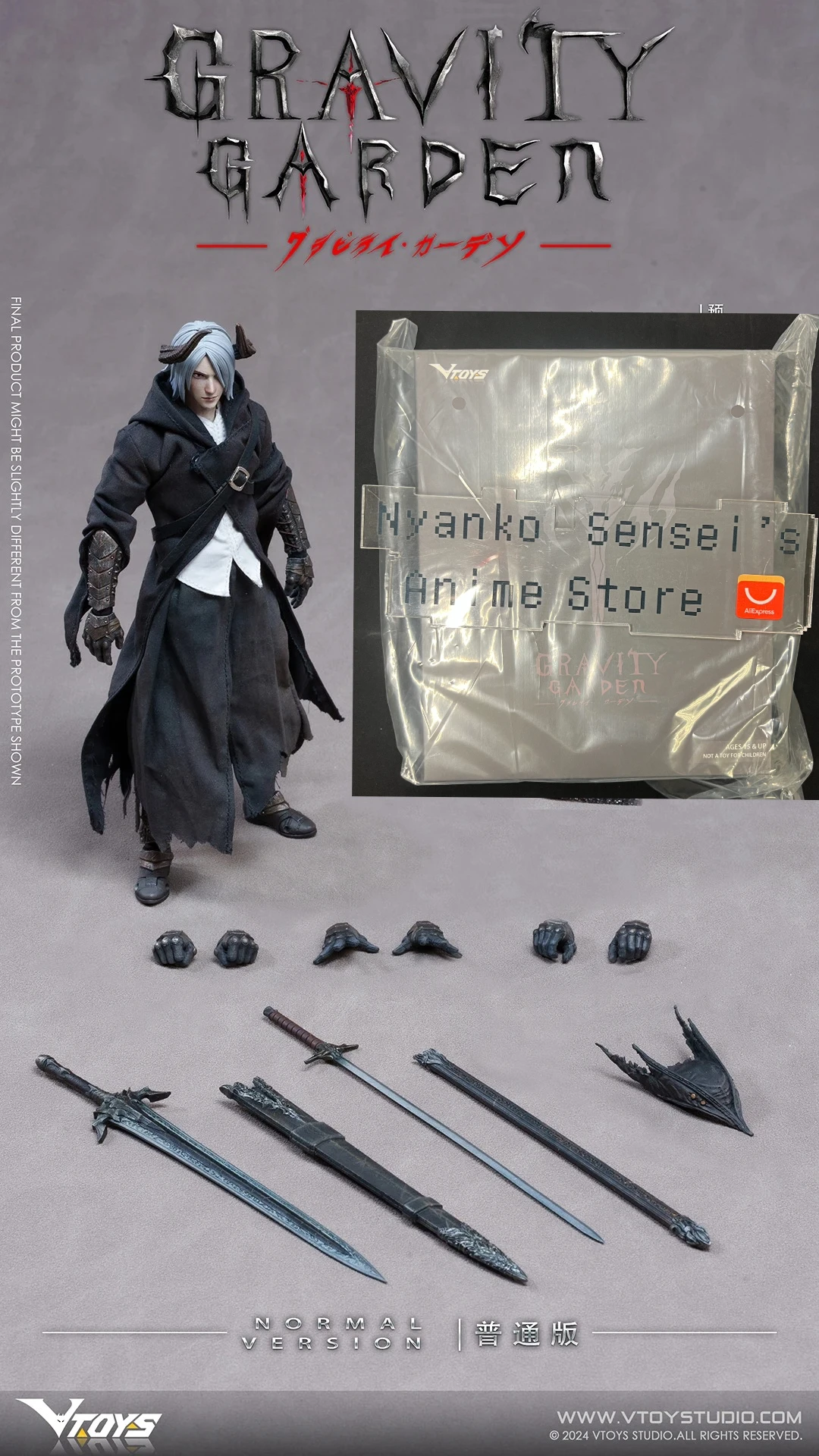 VTOYS Gravity Garden Dragon’s Breath Hunter 1/12 Scale Figure — view 8
