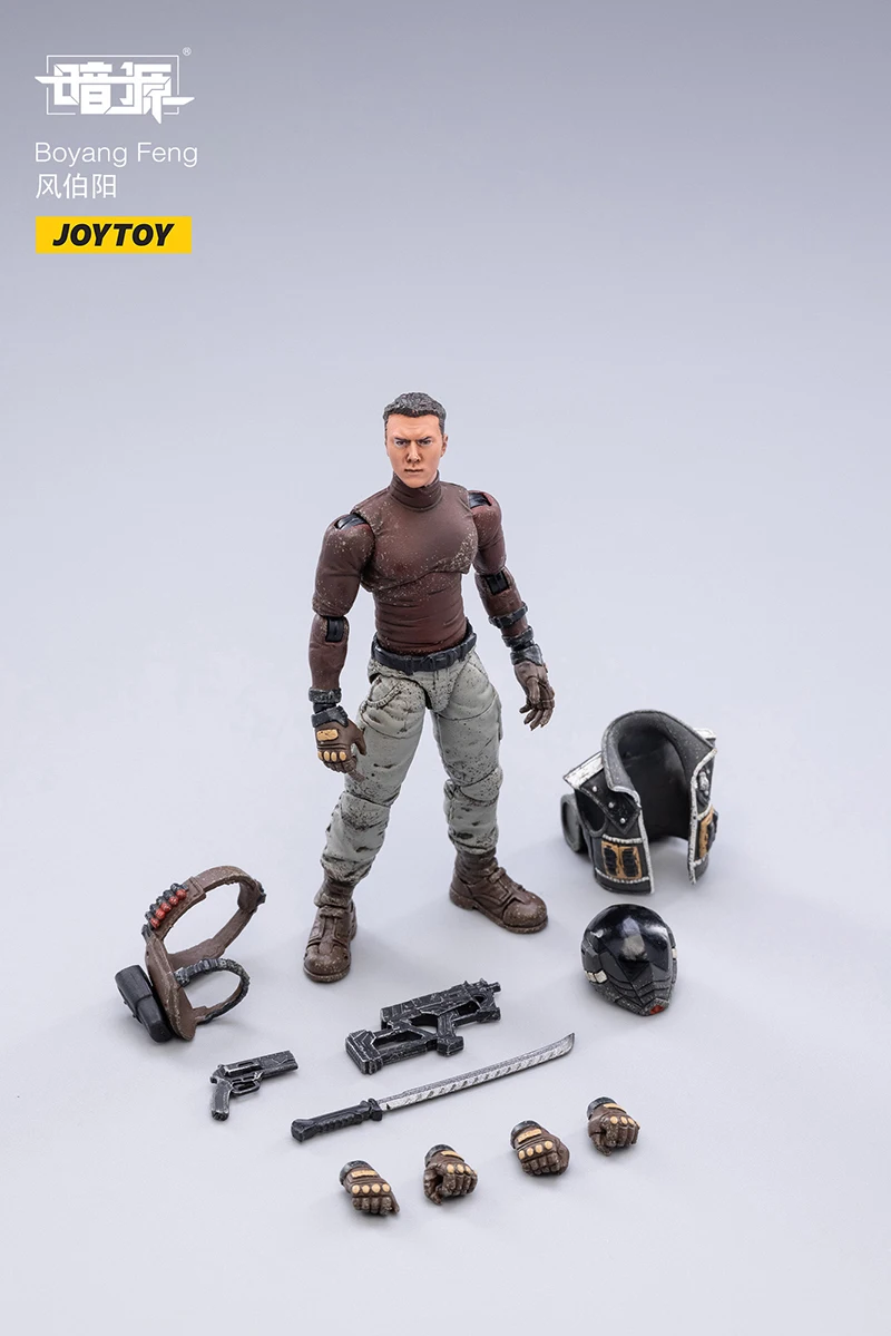 JOYTOY 1/18 Dark Source Characters Trio Soldiers Anime Figurines Military Model for Collectible Figure — view 9