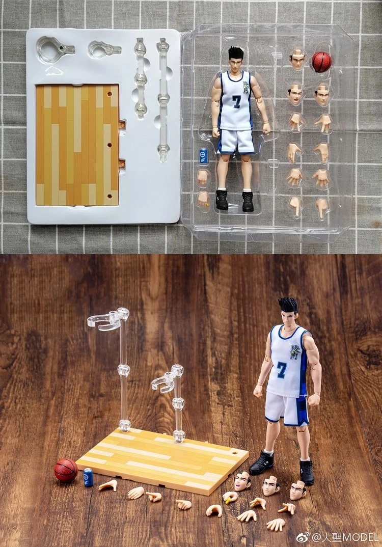 GREAT GT Dasin Play Basketball Sakuragi Mitsui Rukawa Ryota Kogure Ayako SENDOH Action Figure — view 28