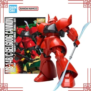 Bandai Gundam Model Kit MG 1/100 Gelgoog Cannon Gunpla Building Collectibles