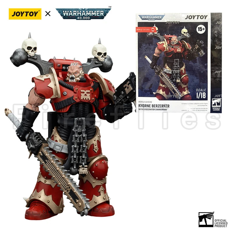 1/18 JOYTOY 40K World Eaters Khorne Berzerker Anime Model Action Figure — view 11