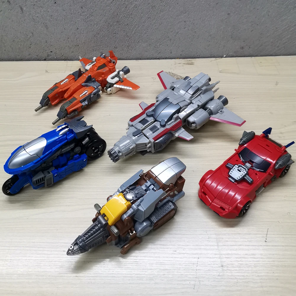 Transformation Computron Combiners 5IN1 G1 Scattershot Nosecone Strafe Afterburner Deformed Robot Anime Action Figure — view 2
